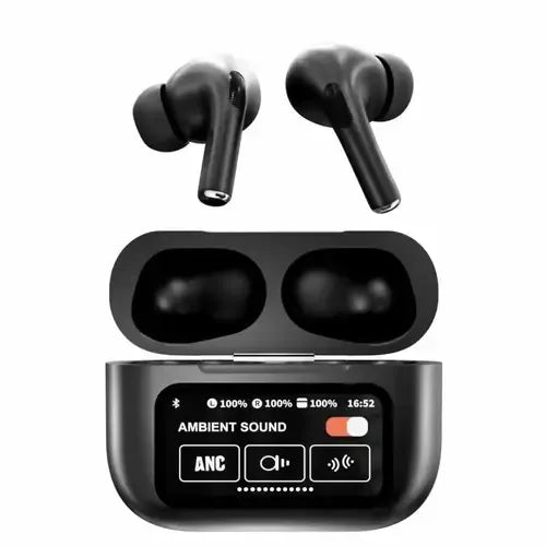 A9 Pro AirPods – Wireless Bluetooth Earbuds with Mic, Touch Control, Hi-Fi Sound, Long Battery Life – Compatible with Android & iOS